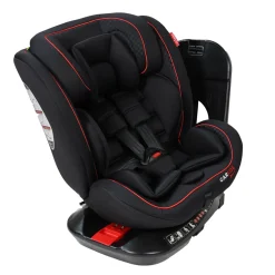 Carkids I-Size Autostoeltje Darcy 360° Draaibaar 40-150cm Isofix Zwart/Rood