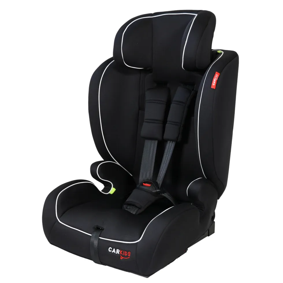 Carkids I-Size Autostoeltje Jessie 76-150cm Isofix Zwart/Wit