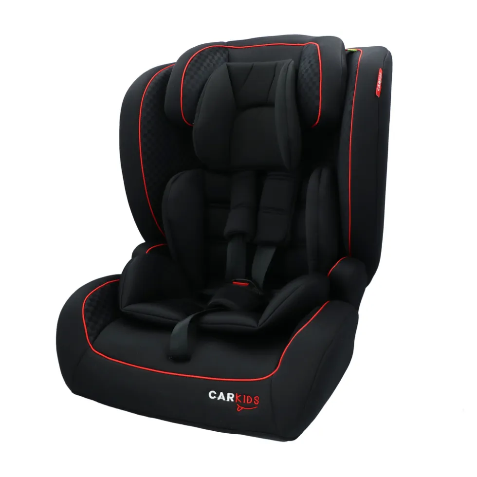 Carkids I-Size Autostoeltje Jessie 76-150cm Isofix Zwart/Rood