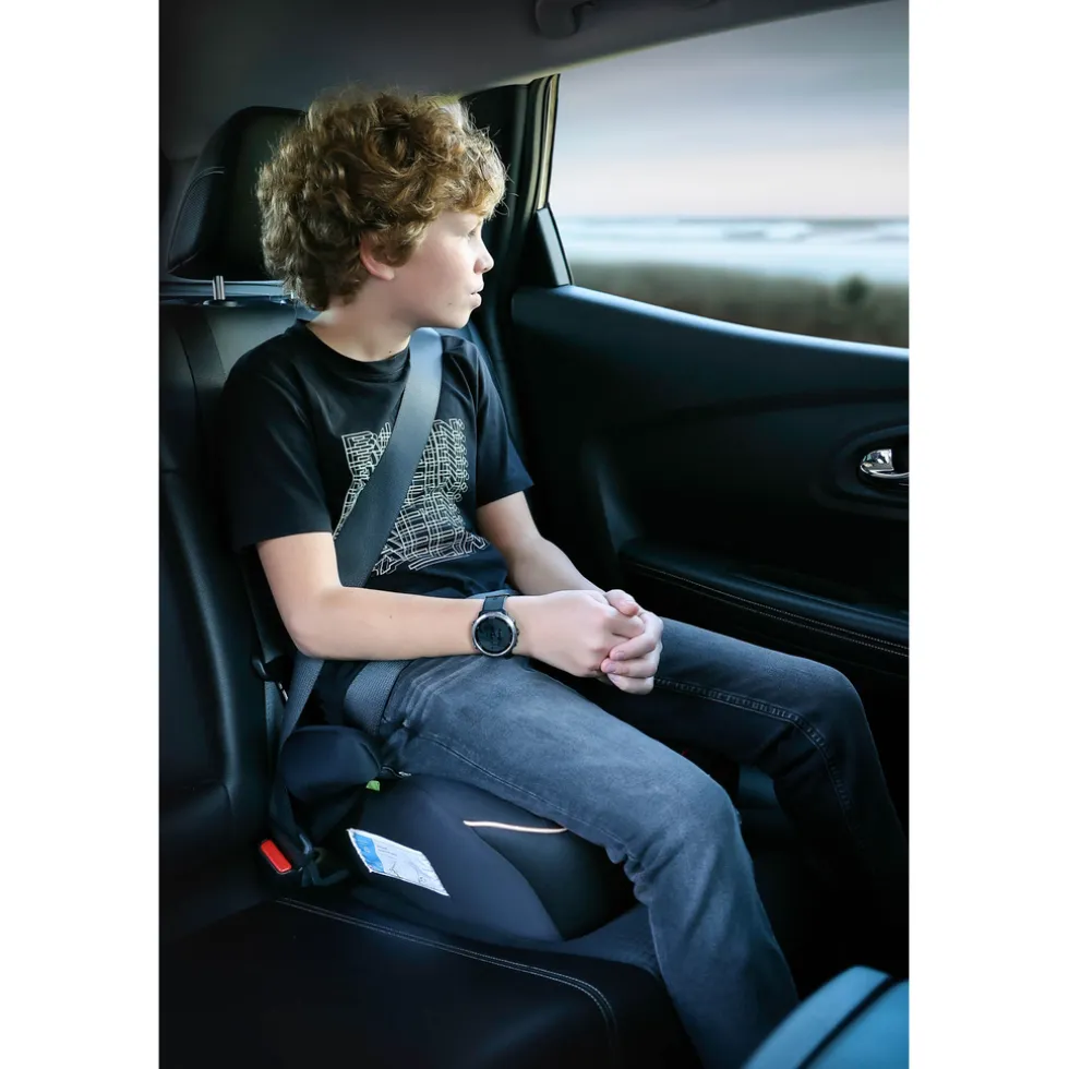Carkids I-Size Zitverhoger Alex 125-150cm Zwart/Wit