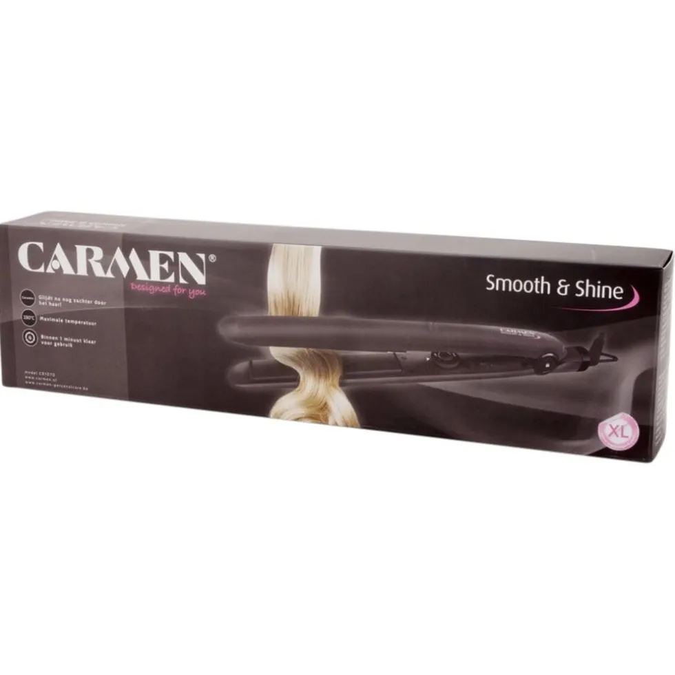 Carmen CR1070 Smooth & Shine Stijltang