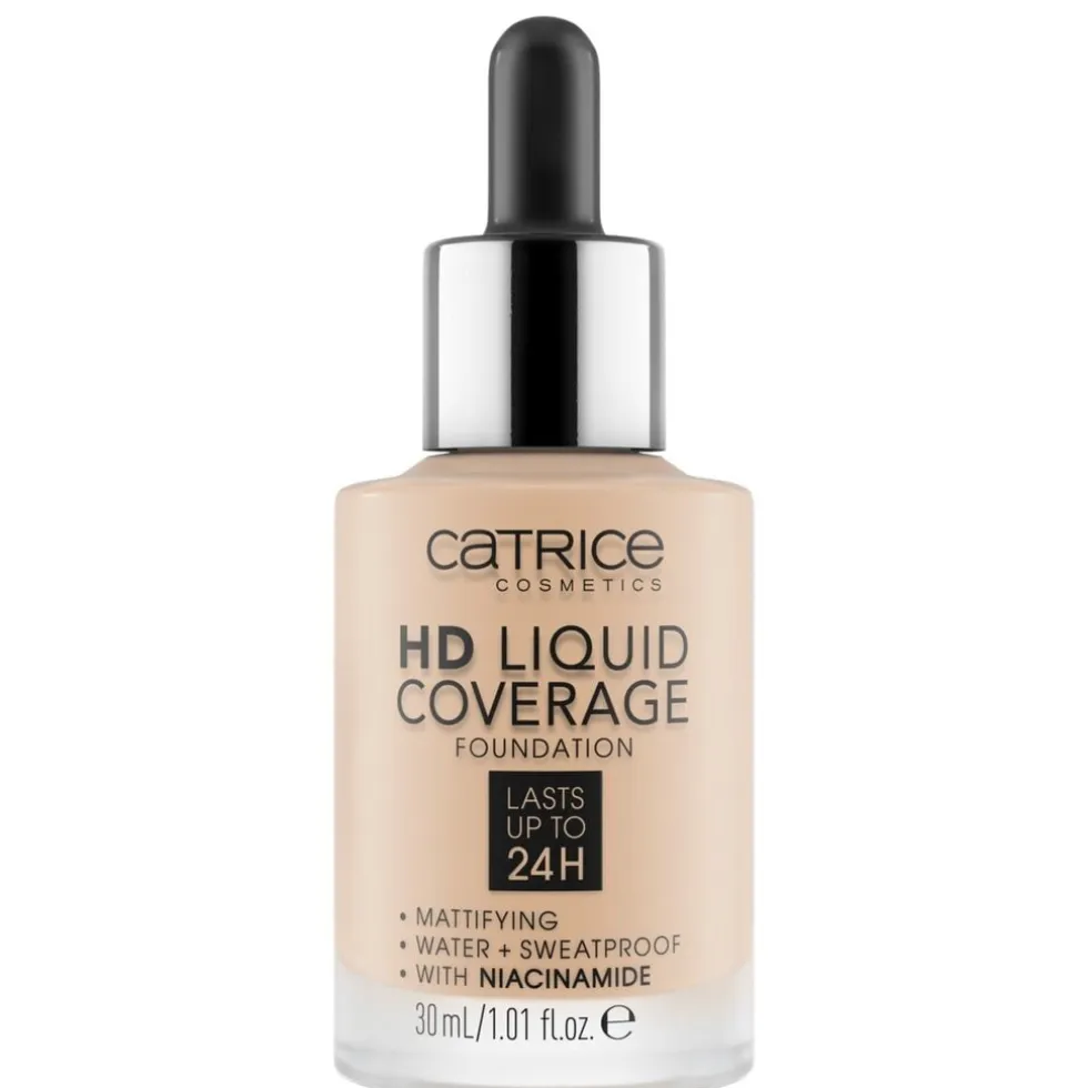 Catrice HD 010 Light Beige Liquid Coverage Foundation