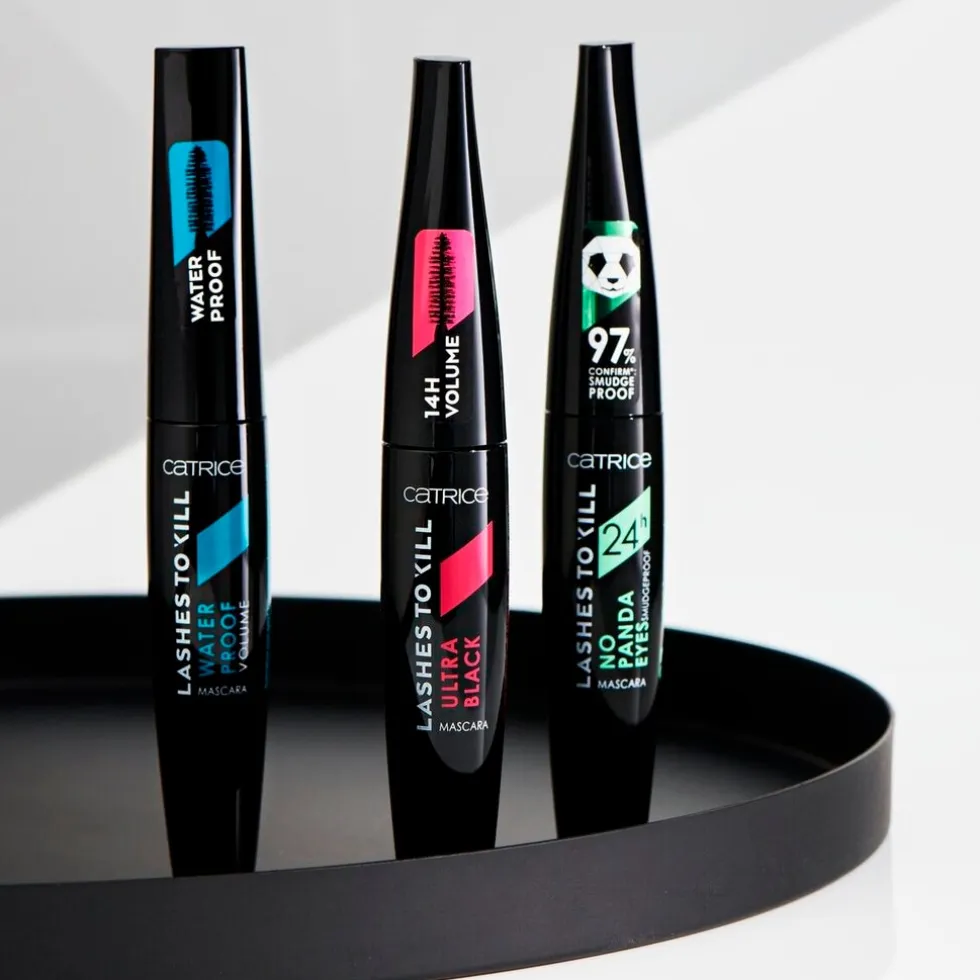 Catrice Lashes To Kill Waterproof Volume Black Mascara
