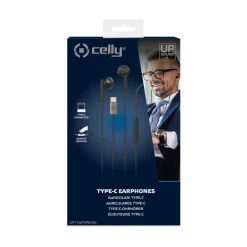 Celly Oordopjes Stereo USB-C zwart