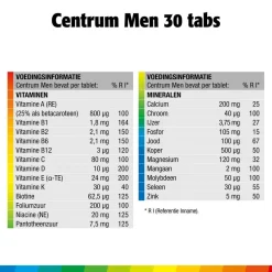 Centrum Men Multivitaminen Tabletten