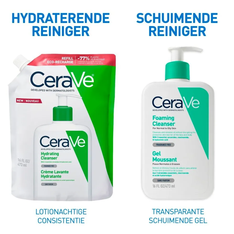 CeraVe Hydraterende Reinigingscrème Navulling