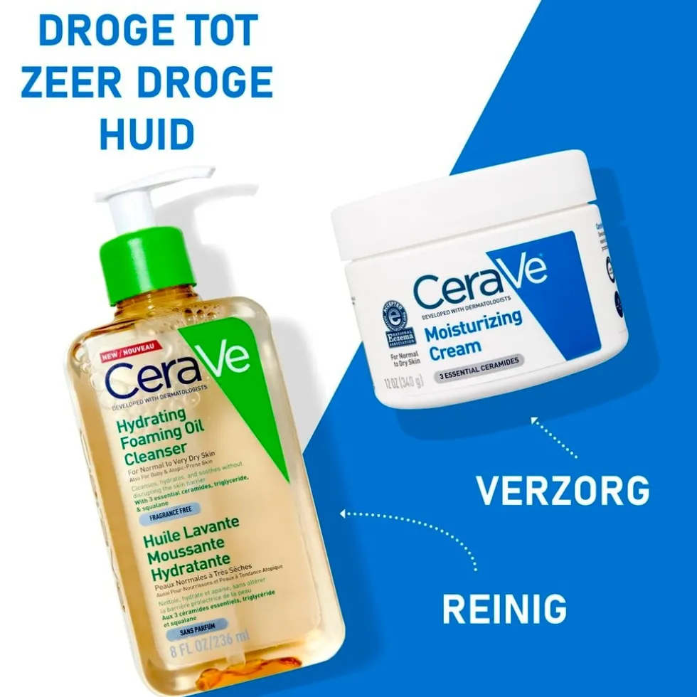 CeraVe Hydraterende Schuimende Reinigingsolie