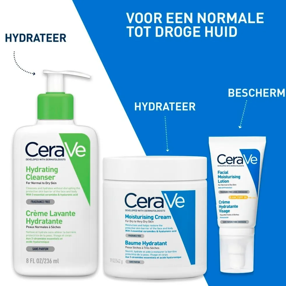 CeraVe SPF30 Hydraterende Gezichtscrème