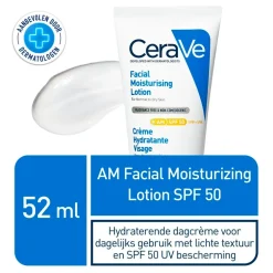 CeraVe SPF50 Hydraterende Gezichtscrème
