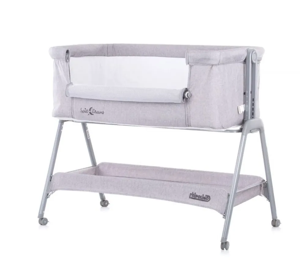 Chipolino Sweet Dreams Wieg/Co-sleeper met Wieltjes
