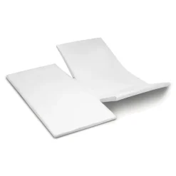 Cinderella Dubbele Splittopper Hoeslaken Katoen Weekend - white 180x210cm