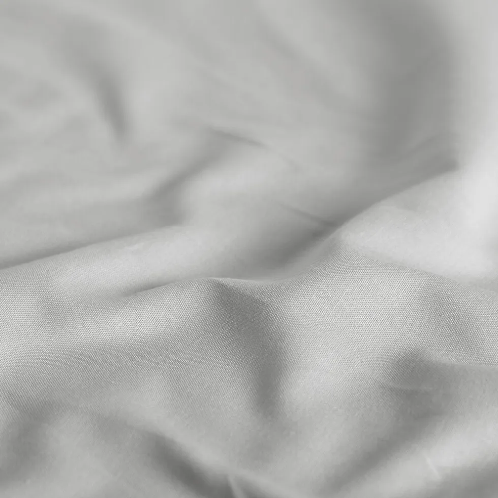 Cinderella Dubbele Splittopper Hoeslaken Katoen Weekend - light grey 180x210cm