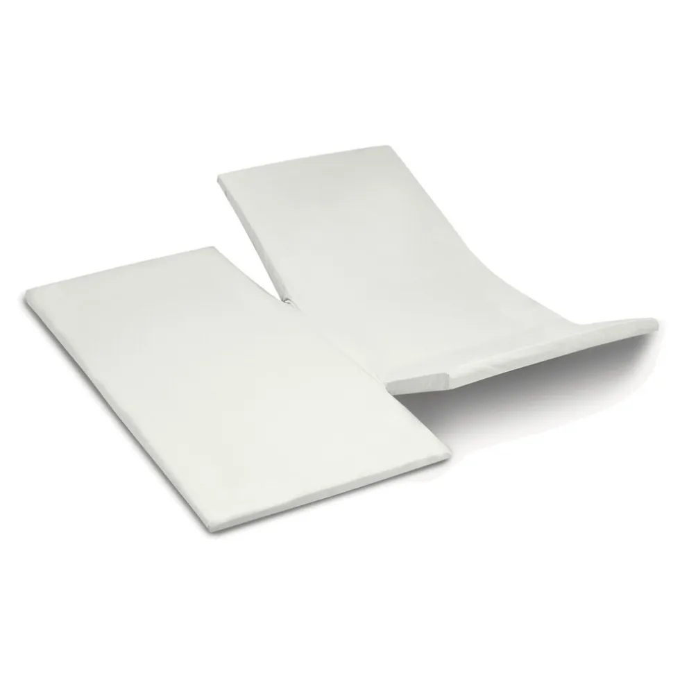 Cinderella Dubbele Splittopper Hoeslaken Jersey Katoen Stretch - ivory 180x200/210cm