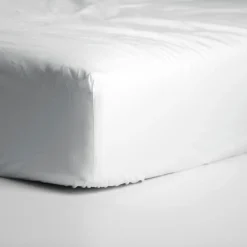 Cinderella Hoeslaken Basic Katoen 30cm Hoekhoogte - white 180x210cm
