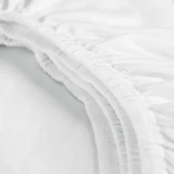 Cinderella Hoeslaken Dubbel Jersey Stretch 30cm Hoek - white 80/90x210/220 - 100x200cm
