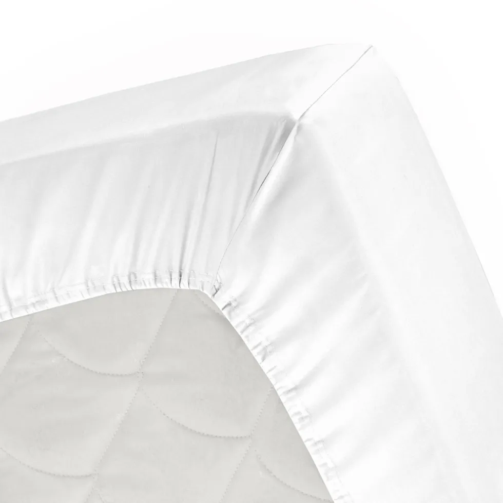 Cinderella Hoeslaken Jersey Stretch 30cm Hoge Hoek - white 80/90x210/220 - 100x200cm