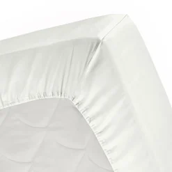 Cinderella Hoeslaken Jersey Stretch 30cm Hoge Hoek - ivoor 160x200cm