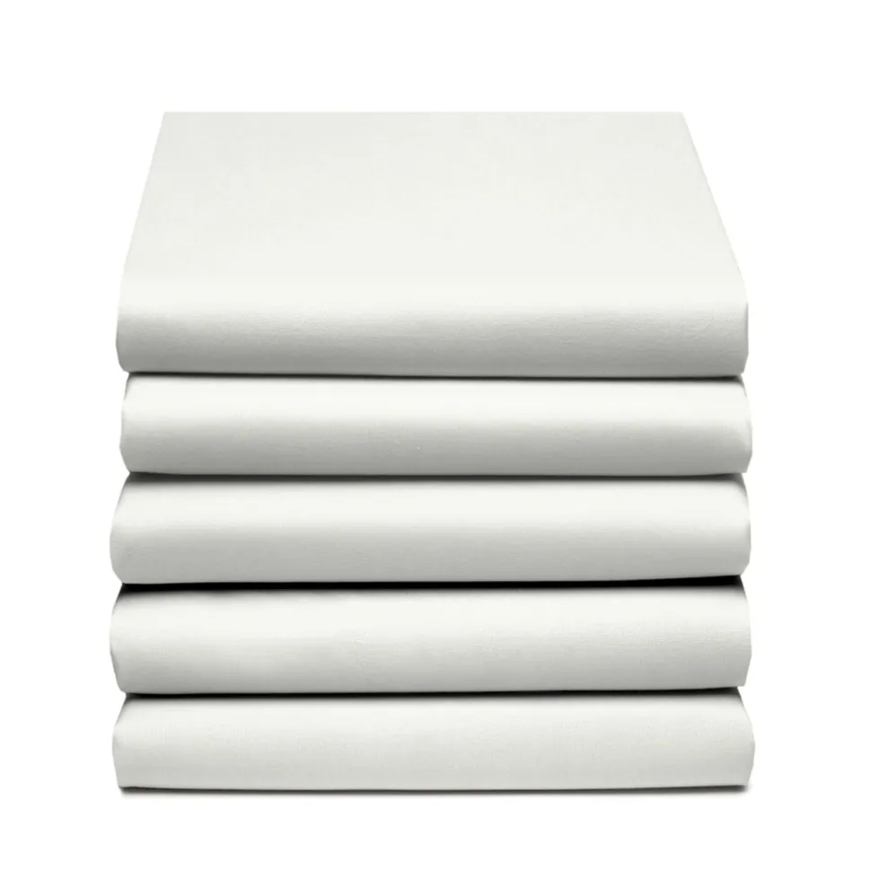 Cinderella Splittopper Hoeslaken Jersey Katoen Stretch Single Split - ivoor 180x200/210cm