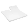 Cinderella Splittopper Hoeslaken Jersey Katoen Stretch Single Split - white 160x200/210cm