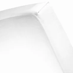 Cinderella Splittopper Single Split Hoeslaken Katoen Satijn - white 180x200cm