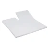 Cinderella Splittopper Single Split Hoeslaken Katoen Satijn - light grey 180x210cm