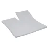 Cinderella Splittopper Single Split Hoeslaken Basic Katoen - light grey 180x210cm