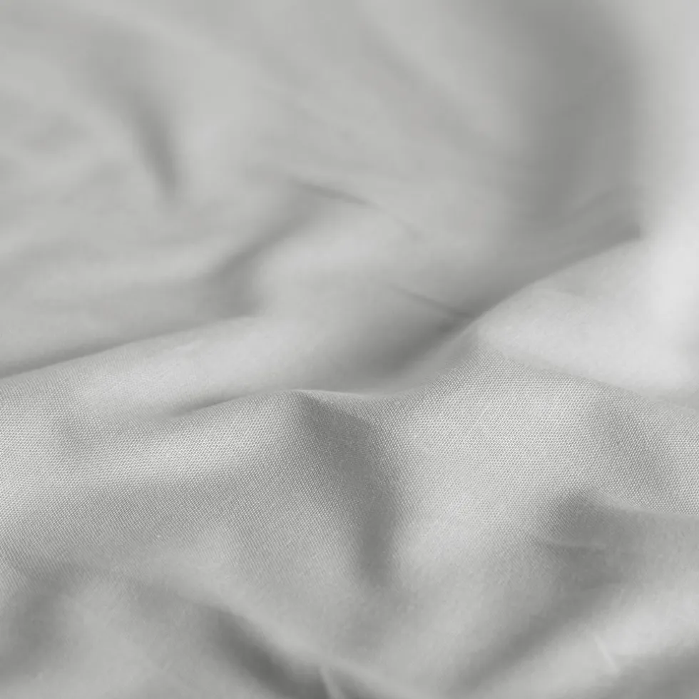 Cinderella Splittopper Single Split Hoeslaken Basic Katoen - light grey 180x210cm
