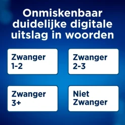 Clearblue Zwangerschapstest met Wekenindicator