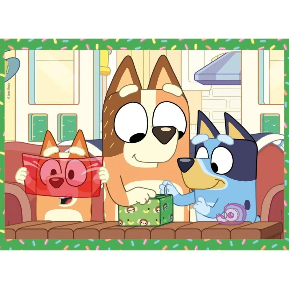 Clementoni Bluey 4-in-1 Puzzel
