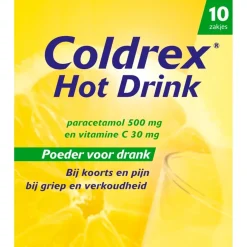 Coldrex Hot Drink 500mg Poeder voor Drank