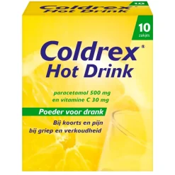 Coldrex Hot Drink 500mg Poeder voor Drank