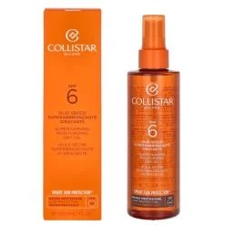 Collistar Supertanning Moisturizing Dry Oil SPF6 200ml