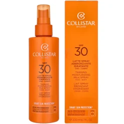 Collistar Tanning Moisturizing Milk Face-Body SPF30 200ml