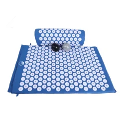 Confibel Acupressure Mat en Kussen Spijkermat Set met Triggerpoint Bal Massage Ontspanning