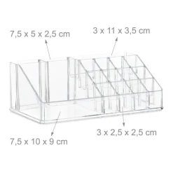 Confibel Make-up Organizer Cosmetica Organizer Verstelbare Lades