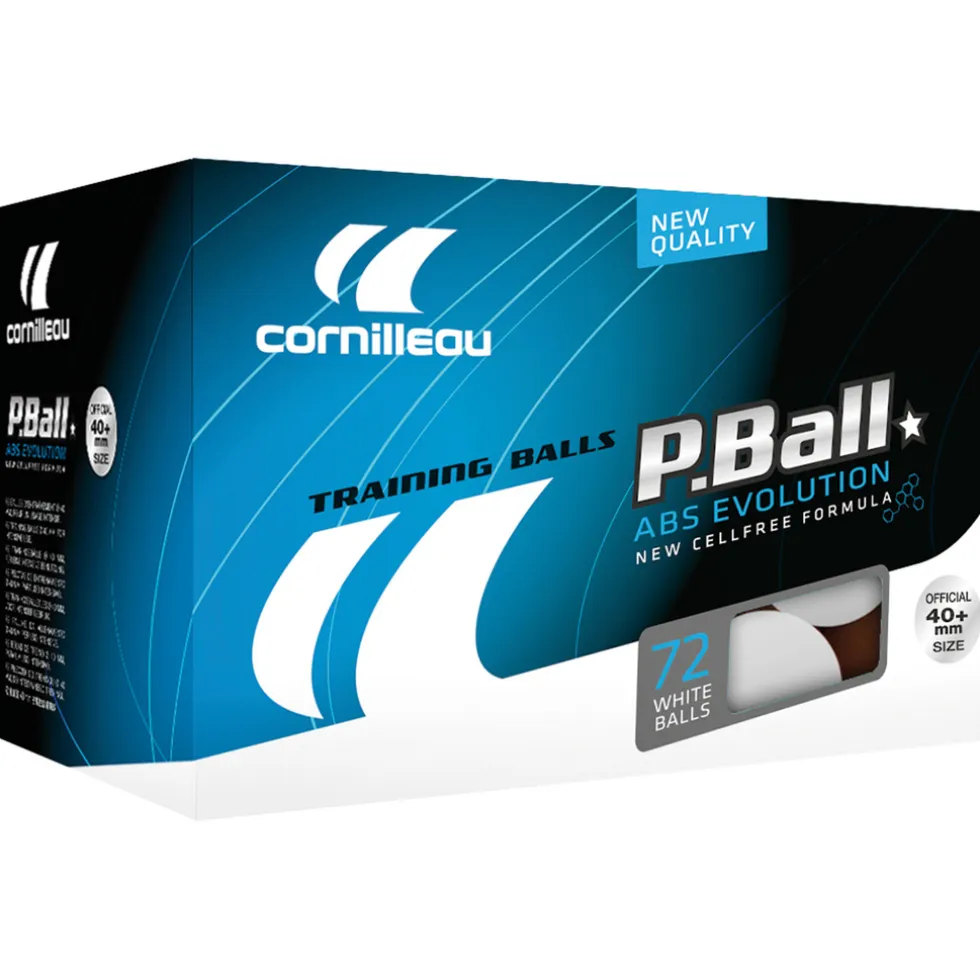 Cornilleau 72 st Tafeltennisballen
