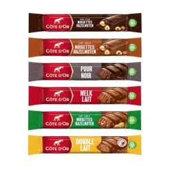 Côte d'Or deluxe geschenkdoos met een mix van 6 chocoladerepen
