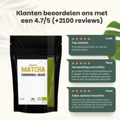 Cupplement Matcha Poeder Ceremonial Grade