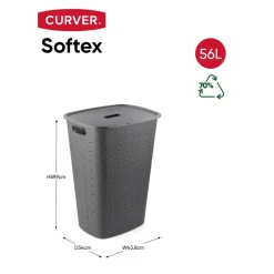 Curver Softex Wasmand met Deksel