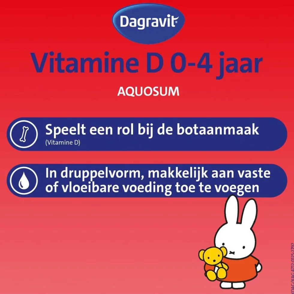 Dagravit Kids Vitamine D Aquosum Druppels