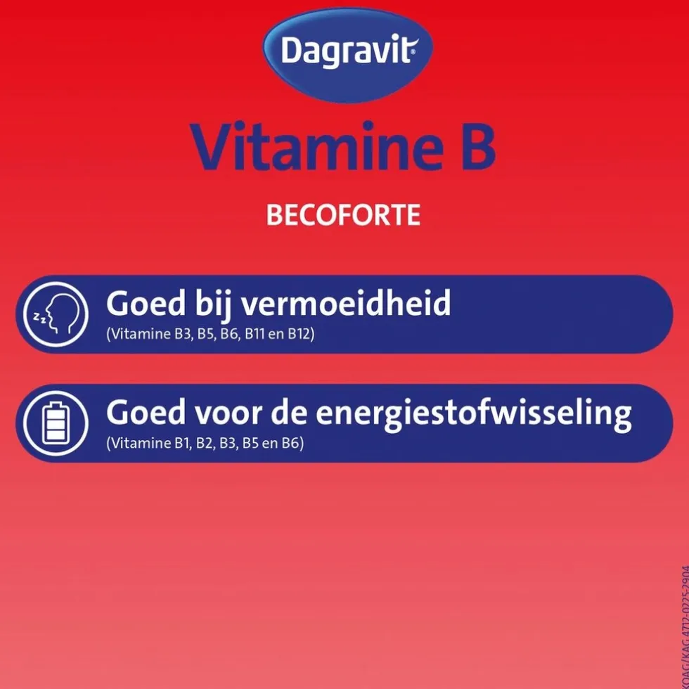 Dagravit Vitamine B Becoforte Dragees