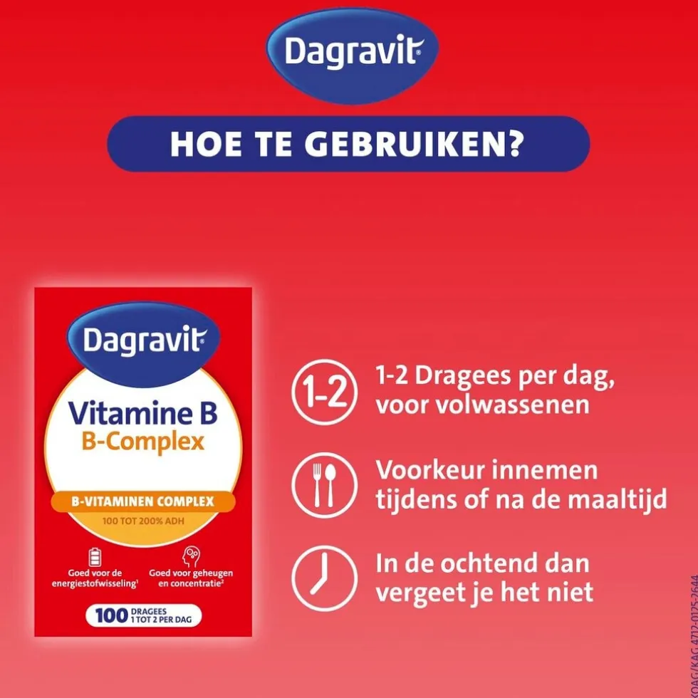 Dagravit Vitamine B-Complex Dragees