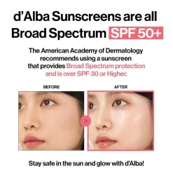 d'Alba Waterfull Tone-Up Sun Cream SPF50+