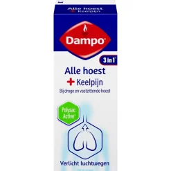 Dampo Alle Hoest + Keelpijn Siroop