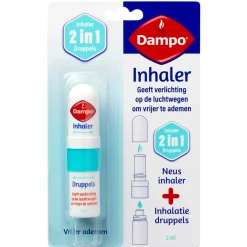 Dampo Inhaler en 2-in-1 Inhalatiedruppels