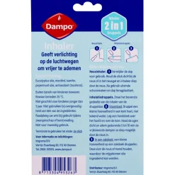 Dampo Inhaler en 2-in-1 Inhalatiedruppels