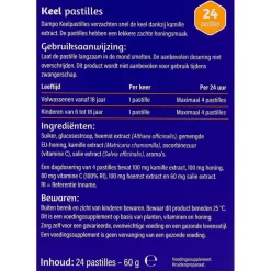 Dampo Keelpastilles