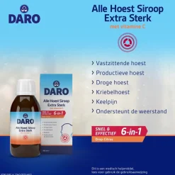 Daro Extra Sterk Alle Hoest Siroop met Vitamine C