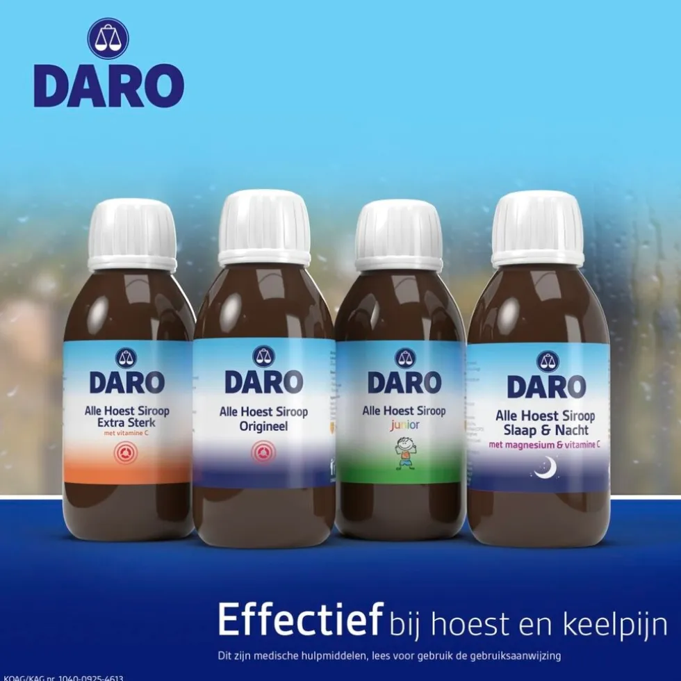 Daro Extra Sterk Alle Hoest Siroop met Vitamine C