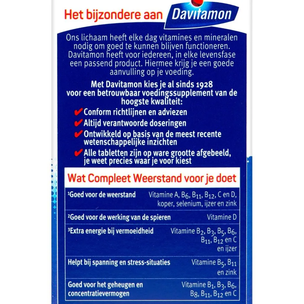 Davitamon Compleet Weerstand Dragees